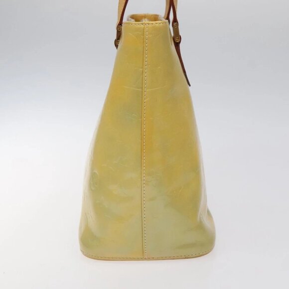 LOUIS VUITTON Monogram Vernis Houston Hand Bag Gris M91053 LV Auth 117329 - Picture 10 of 14